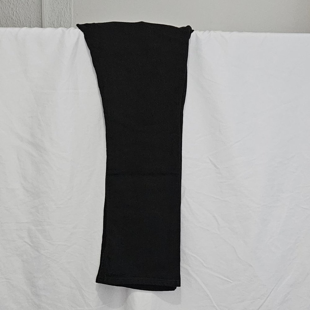 EXPRESS Barely Boot, Low-rise, 5 pocket, Black Stretch Jeans